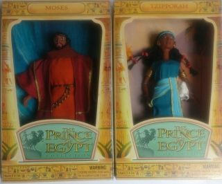 The Prince Of Egypt Doll Tzipporah And Moses 11 Inch 1998 Dreamworks Hasbro