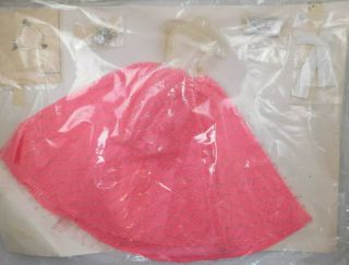Vintage Premier Pink Sparkle Dress Shoes Purse Gloves Barbie Francie Outfit