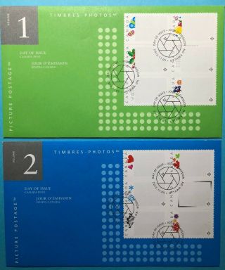 Canada 2012 - S 2586 - 2597 - Picture Postage - 2 First Day Covers - Blocks Of 6