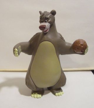 Disney Baloo Holding Coconut From Jungle Book Pvc Figure Cake Topper