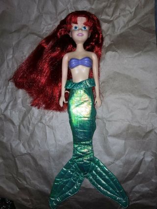 Vintage Tyco Disney The Little Mermaid Talking Ariel Doll