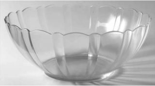 Retired 9 In Nappy Arcade Bengale Large Clear Glass Bowl By Arcoroc