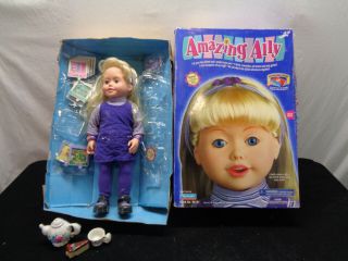 Vintage Playmates Ally Doll & Stock No.  98101 (oas1)