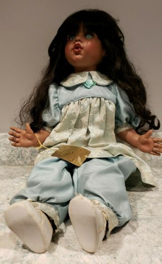 Fayzah Spanos 1996 African American 26 Inch Doll