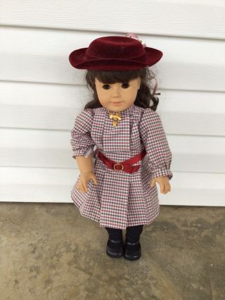 Pleasant Company American Girl Doll Samantha 1986 Vintage Version With Clothing
