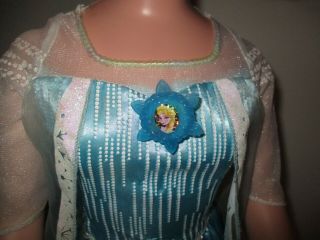 Disney Frozen Princess Elsa My Life Size Doll 38 Tall High Dress Shoes Medallion 3