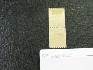 nystamps Canada Stamp 124 OG H $200 J15x2232 2