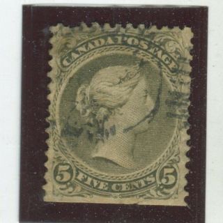 Canada Stamps Scott 26,  F - Vf,  Small Closed Tear Bottom Edge (x7205n)