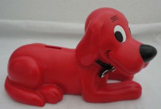 Scholastic Clifford The Big Red Dog Coin Bank 2000