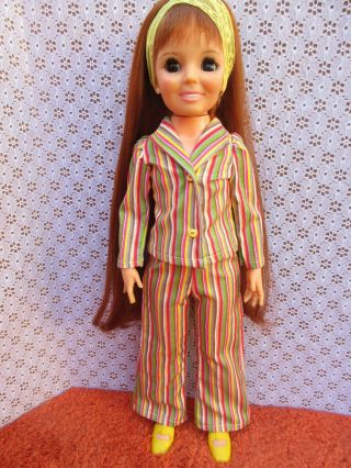 1970s Vintage Ideal Talky Crissy Family Growing Hair Dolls - She Talks