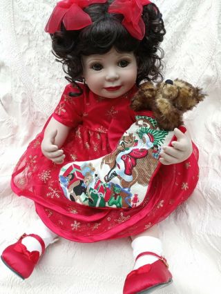 Marie Osmond - Baby Annette Holiday Toddler Doll