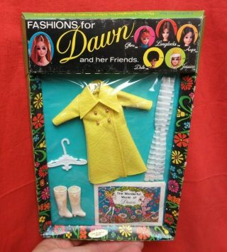 Vintage Dawn & Friends Topper Toys : 8125 Long N Leather Old Store Stock Nib