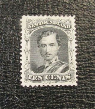 Nystamps Canada Newfoundland Stamp 27 Og H Un$450 Vf J8x2312