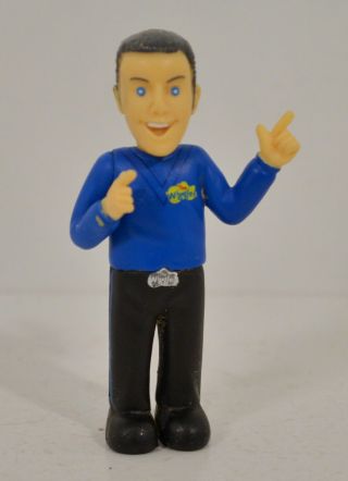 3 " Anthony Blue Wiggle Mini Pvc Action Figure 2013 Wicked Cool Toys The Wiggles