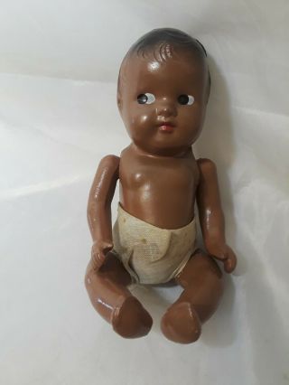 Vintage Composition Baby Doll 7 " Tall