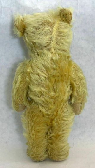 Antique Rare Old 12 inch Light Gold Mohair Teddy Bear 2