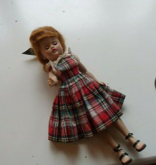 Vintage Vogue Jill 10 " Doll,  Circa 1957 Reddish Blonde Hair - Bent Knee Walker