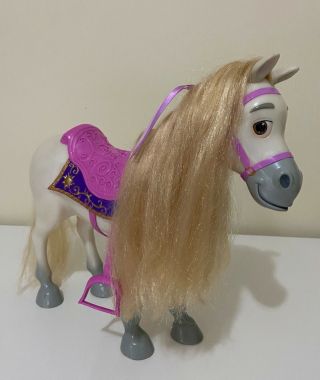 Disney Princess Tangled Rapunzel 11 " Maximus Horse Hard Plastic