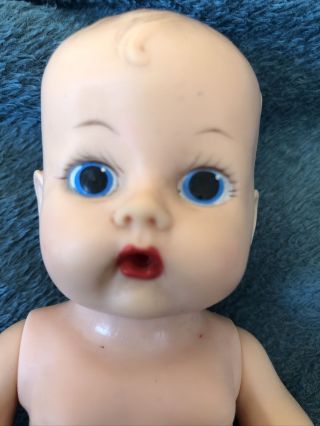 Vogue Jimmy Doll Ginnette Brother Painted Eye 8 Inch In Diaper & Cover 2