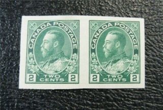 Nystamps Canada Stamp 137 Og H $93 Pair J1x1952