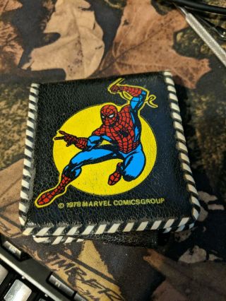 Vintage Vinyl 1978 Marvel Comics Group - Spider - Man Wallet