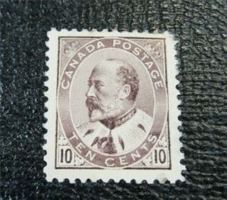 Nystamps Canada Stamp 93 Og H $400 J1x1892