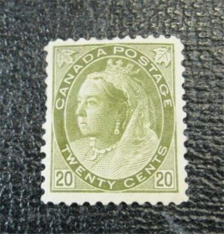 Nystamps Canada Stamp 84 Og H Un$900 Vf J1x1878