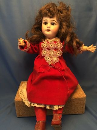 Antique Armand Marseille Doll 1894 Bisque & Comp Body 16 Inches