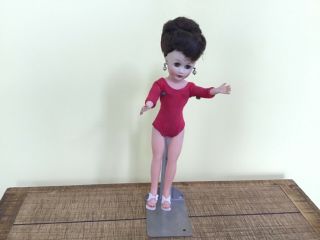 Vintage 1950s 11 Inches Miss Ginger Fashion Doll - All
