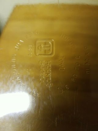 Vintage - Anchor Hocking - Amber Glass Dish 1440 3 QT 9x14 Inch Baking Casserole 3