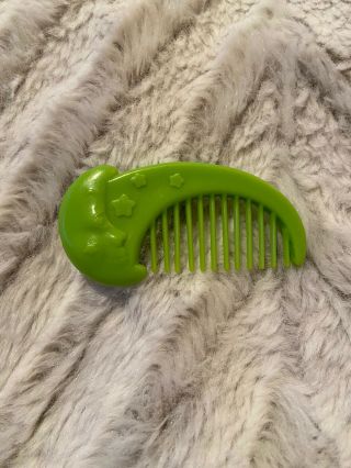 Vintage My Little Pony G1 Green Moon Comb For Brightglow Uk Or Up Up And Away