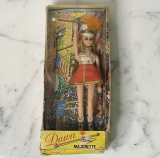 Topper Dawn Doll Majorette 1971 Made In Hong Kong