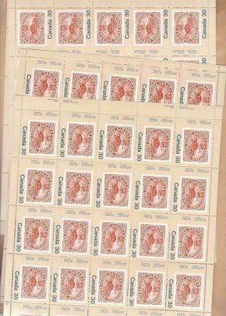 Canada Postage 200 X.  30 100x32 Cent Never Hinged Stamps Face $92.  00 Lot B