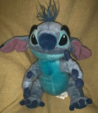 Disney Store Lilo Stitch Blue Plush Exclusive 10” Retired Rare Euc