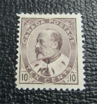 Nystamps Canada Stamp 93 Og H $400 D25x2086