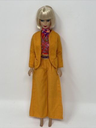 Vintage Mattel Barbie VARIATION Best Buy Clothes Doll Outfit 3208 ANYTIME ORANGE 2
