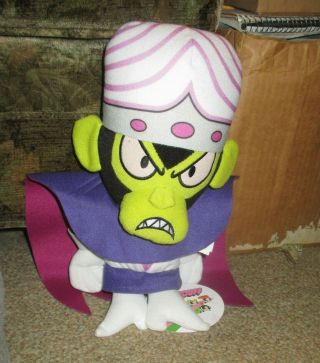Powerpuff Girls Mojo Jojo Monkey Plush Stuffed Animal Villain Cartoon Network