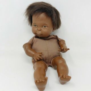 Rare Vintage 1967 Ideal African American Newborn Thumbelina Doll