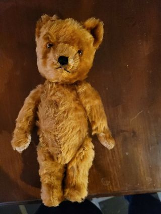 Antique Knickerbocker Or Steiff Mohair Teddy Bear