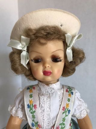 Vintage Terri Lee 10” Tiny Terri Lee Doll In Tagged Blouse & Skirt