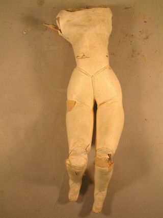13.  5 " Antique Kid French Fashion Body No Arms Needs Restauration Look