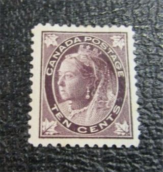 Nystamps Canada Stamp 73 Og H Un$750 Vf D18x1878