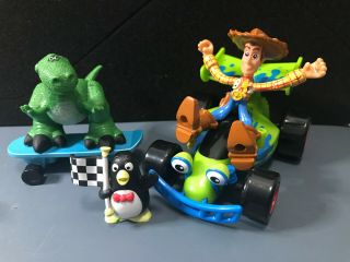 Disney Pixar Toy Story And Beyond " Race To The Bed " Lost Episodes Playset Woody
