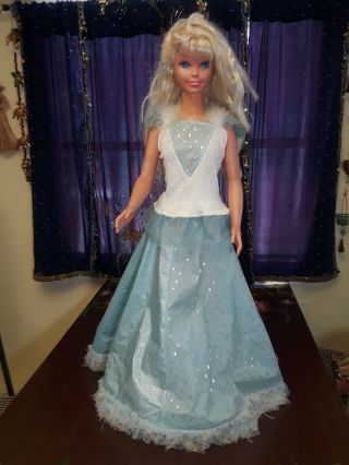 Barbie Life Size Doll Mattel 38 " Tall 1992