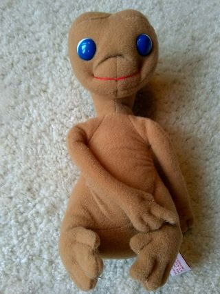 Vintage 1982 Showtime Kamar E.  T.  The Extraterrestrial Stuffed Plush 8 " Doll Euc
