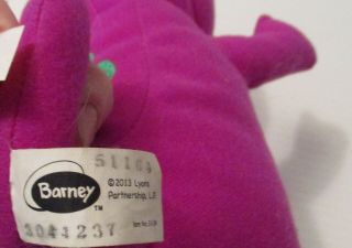 12  Barney The Purple Dinosaur Sing I LOVE YOU Song Soft Plush Doll Toy Gift 3