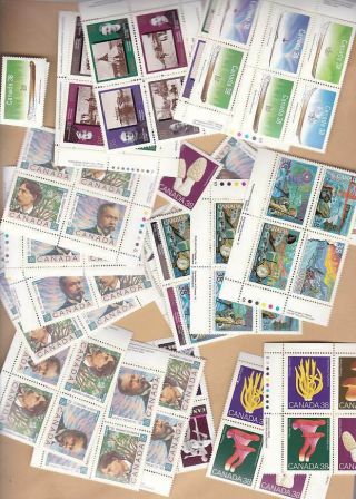 Canada Postage 100 X.  38 Cent Never Hinged Stamps Face $38.  00 Lot Dec19 - 5