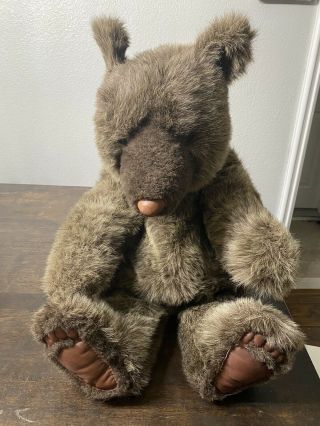 Charleen Kinser Thaddeus Pj Bear Forever Toys Teddy Bear 1987 27 "