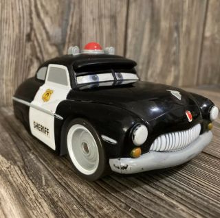 Disney Cars Shake N Go Sheriff Police Talking Races Sound Pixar World Of Cars