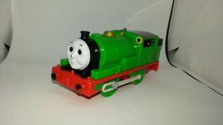 Thomas The Train Trackmaster Tomy Motorized Percy 2002 Green 6 0124 2
